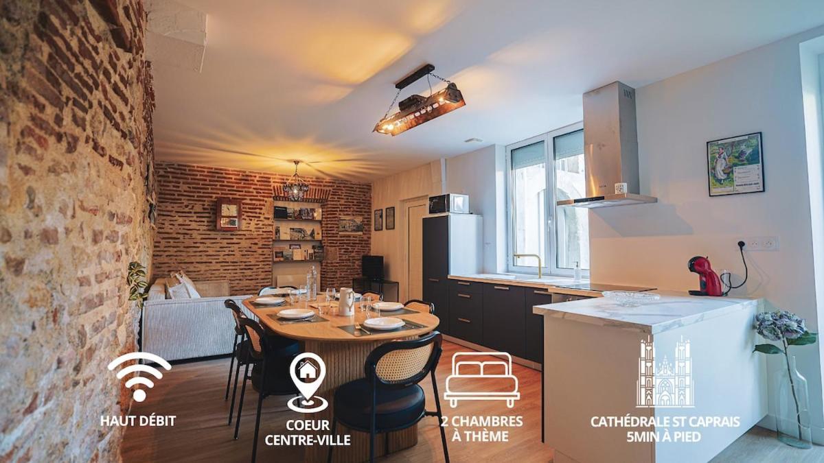 Appartement L'heritage Agenais Coeur Du Centre *